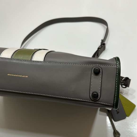 Coach Rexy Dinosaur XL Extra Large Rogue Brief Crossbody Handbag bag Patch Dino - Picture 11 of 15